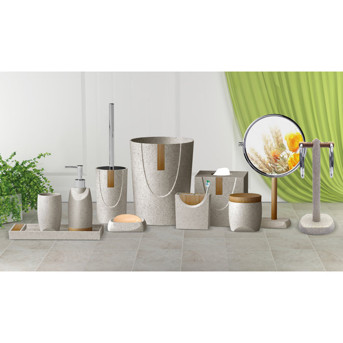 Wrought Studio Beldegg Resin 11 Piece Bathroom Accessory Set & Reviews